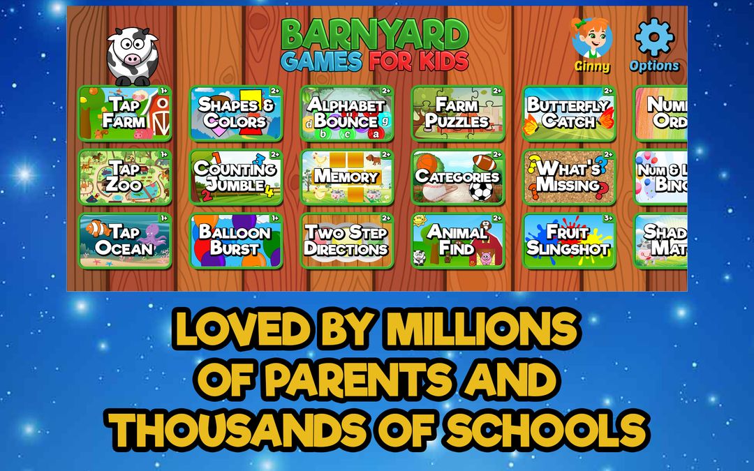 Barnyard Games For Kids (SE) ภาพหน้าจอเกม