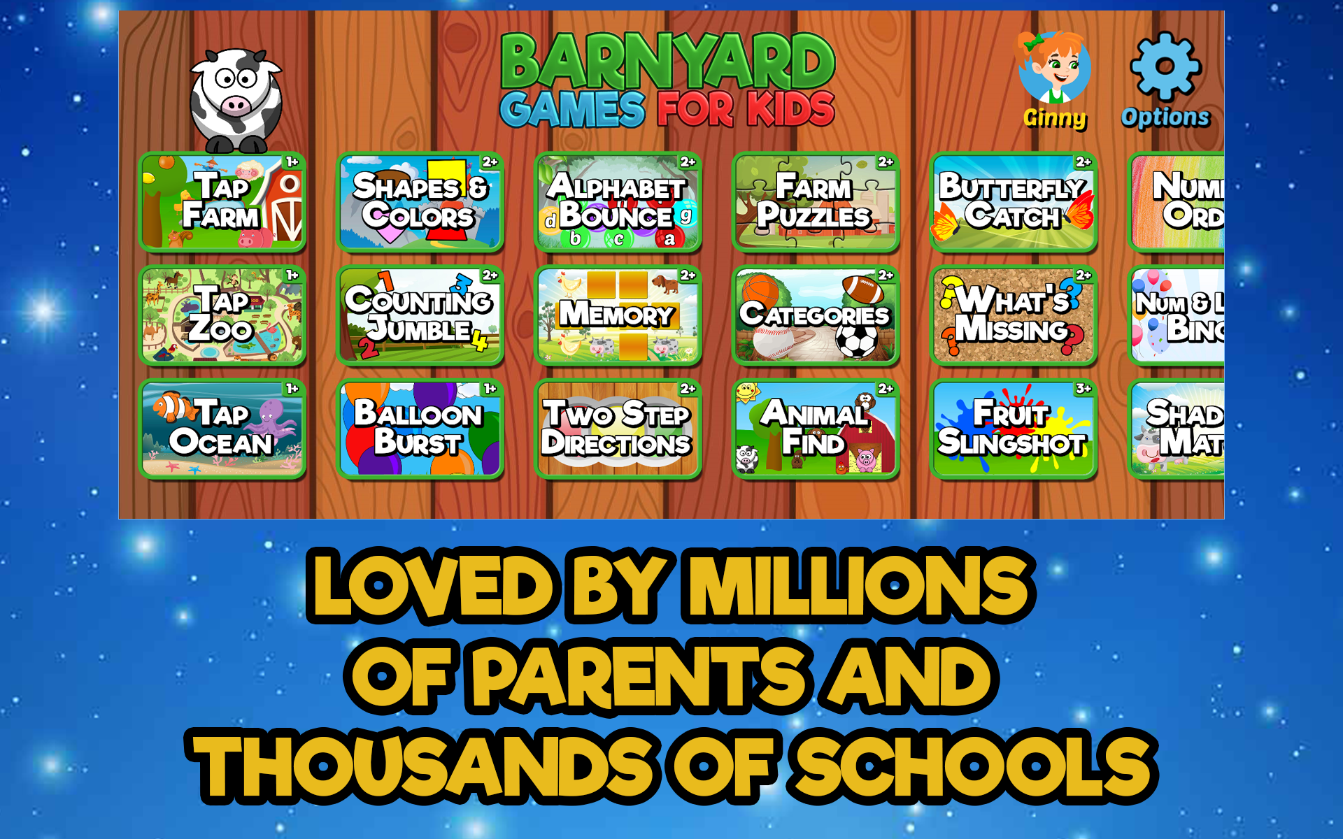Barnyard Games For Kids (SE) Game Screenshot