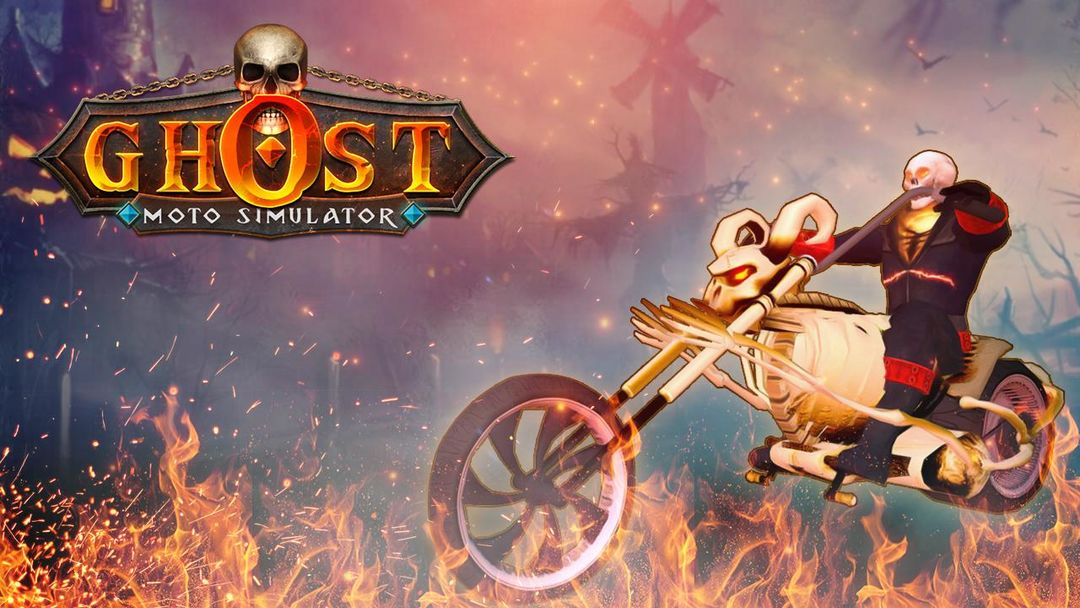Screenshot of Ghost Motorcycle sim