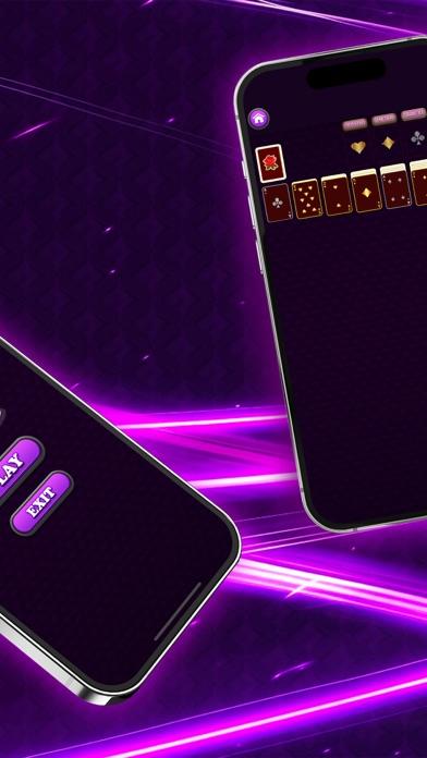 Rummy Rose Solitaire Game Screenshot
