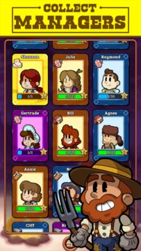 Idle Frontier: Western Tapper Game Screenshot