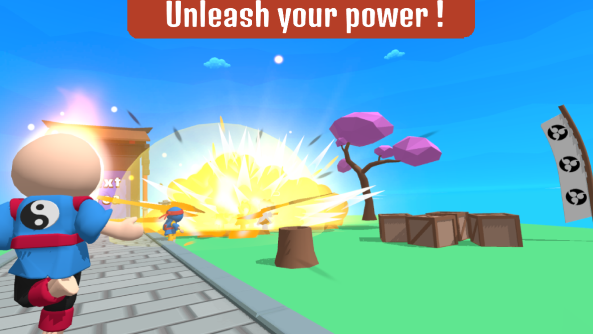 Ninja World Adventure Game Screenshot