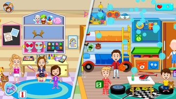 Captura de Tela do Jogo My Town Casa - Familía+