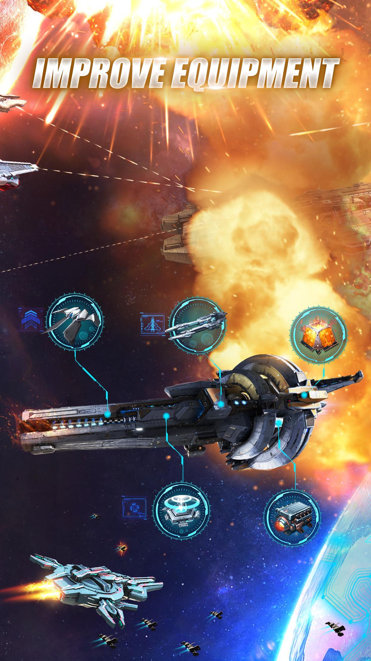 Galaxy Battleship Game Screenshot