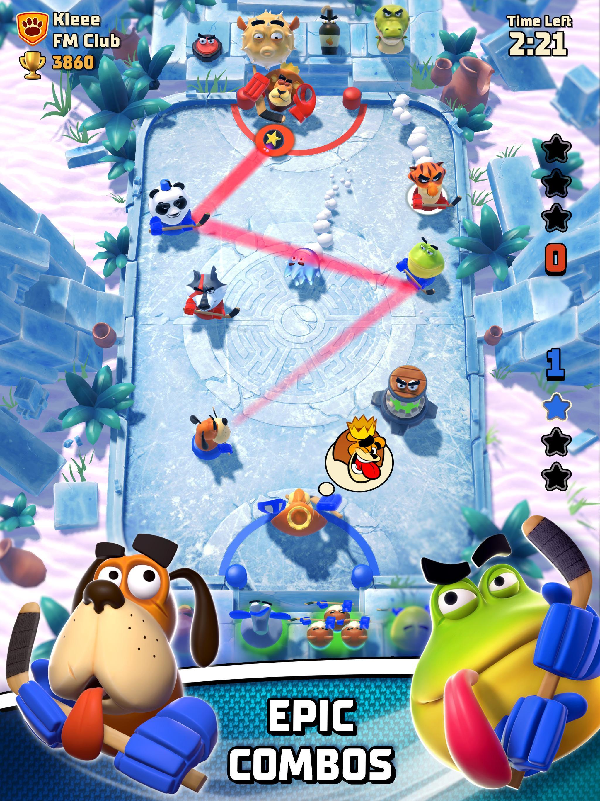 Rumble Hockey Game Screenshot