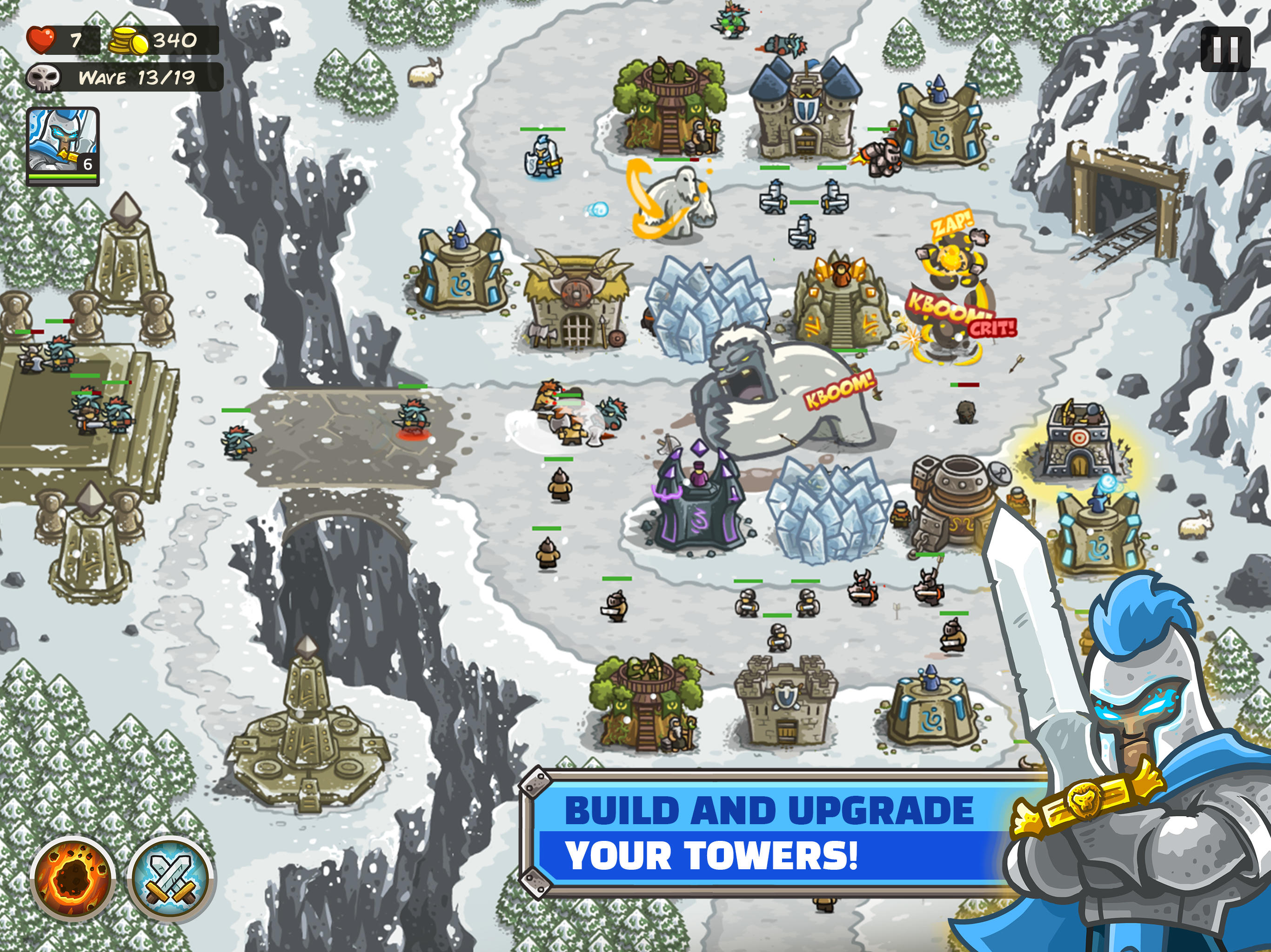 Kingdom Rush Tower Defense TD Game Screenshot