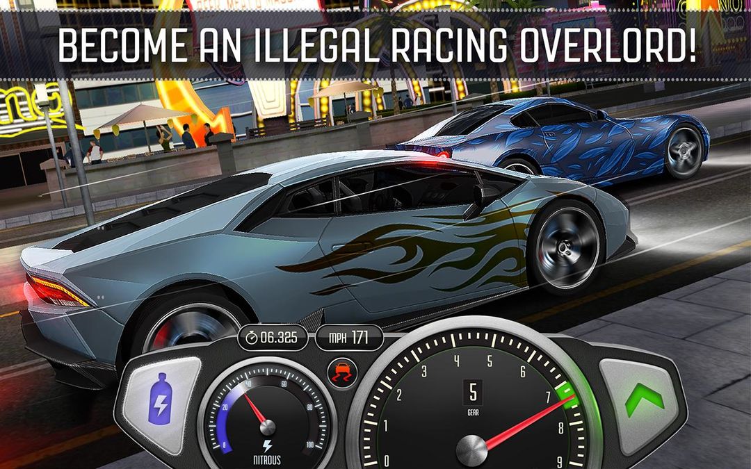 Screenshot of TopSpeed: Drag & Fast Racing
