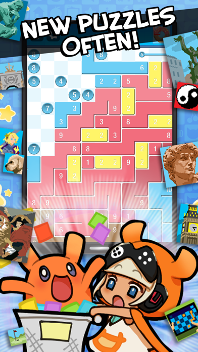 Piczle Lines DX Game Screenshot