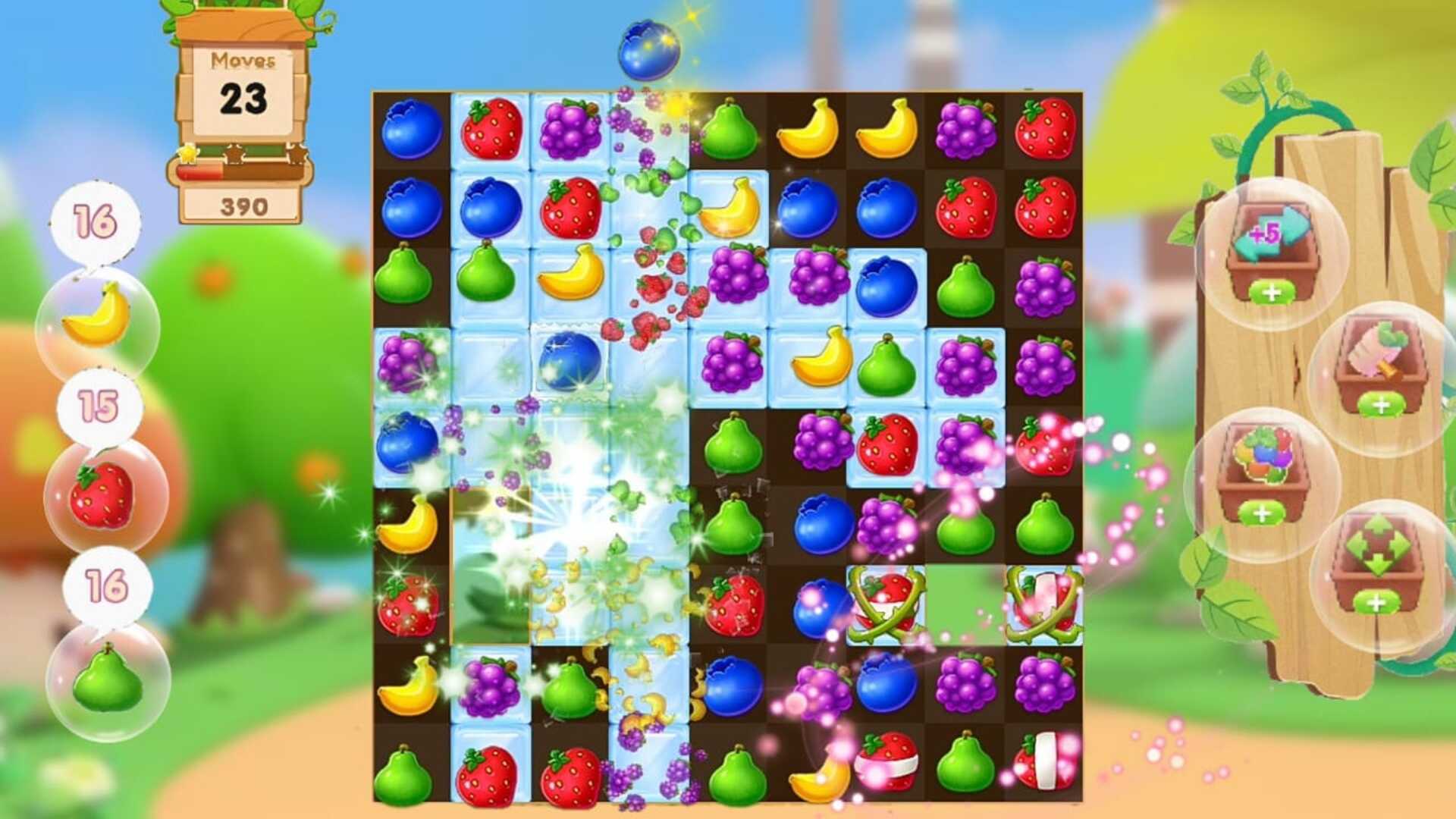 Screenshot of Fruit Crush: Match 3 Blast