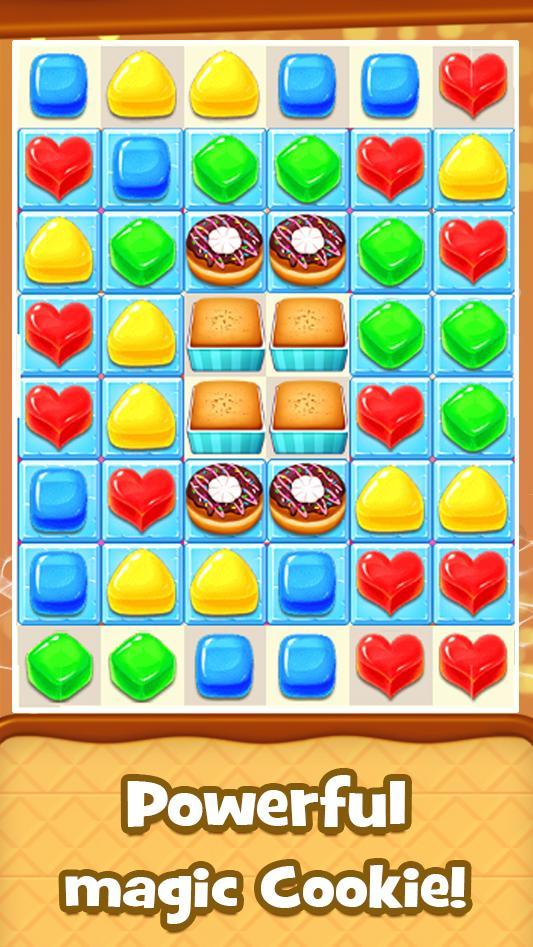 Cookie Smash Free New Match 3 Game | Swap Candyのキャプチャ