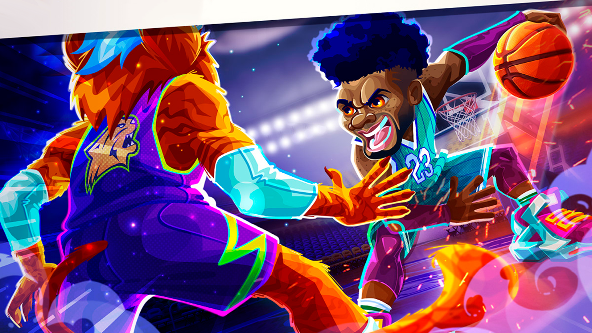 Captura de Tela do Jogo Street Basketball: Dunk & Hoop