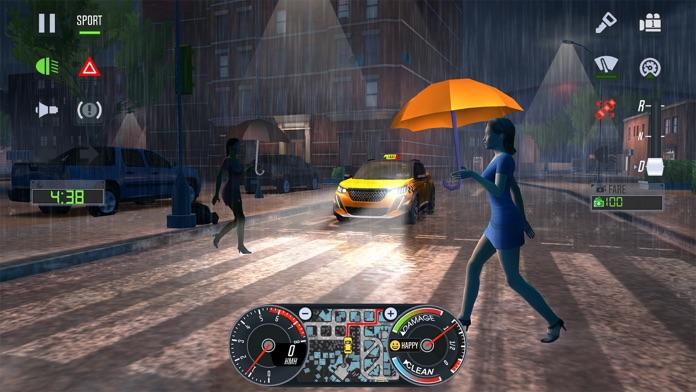 Captura de Tela do Jogo Taxi Sim 2022 Evolution