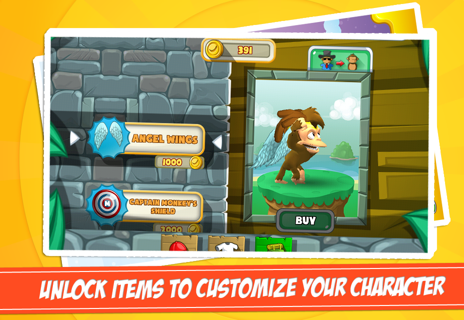 Monkey Mayhem Game Screenshot
