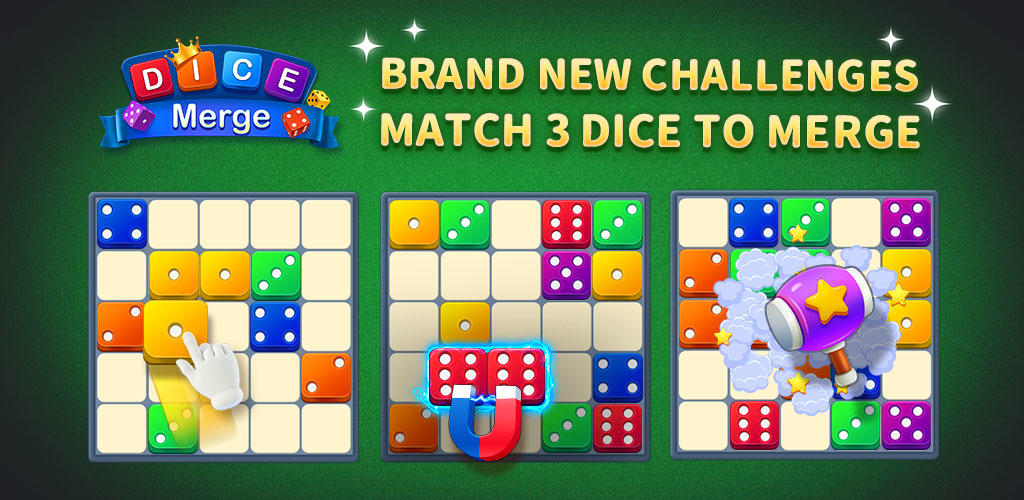 Banner of Dice Merge: Matchingdom-Puzzle 0.1.36