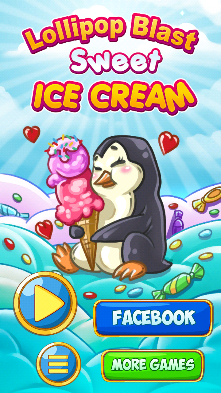 Lollipop Blast Sweet Ice Cream Game Screenshot