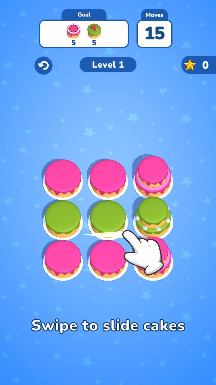 Cake Slide 3D Game Screenshot