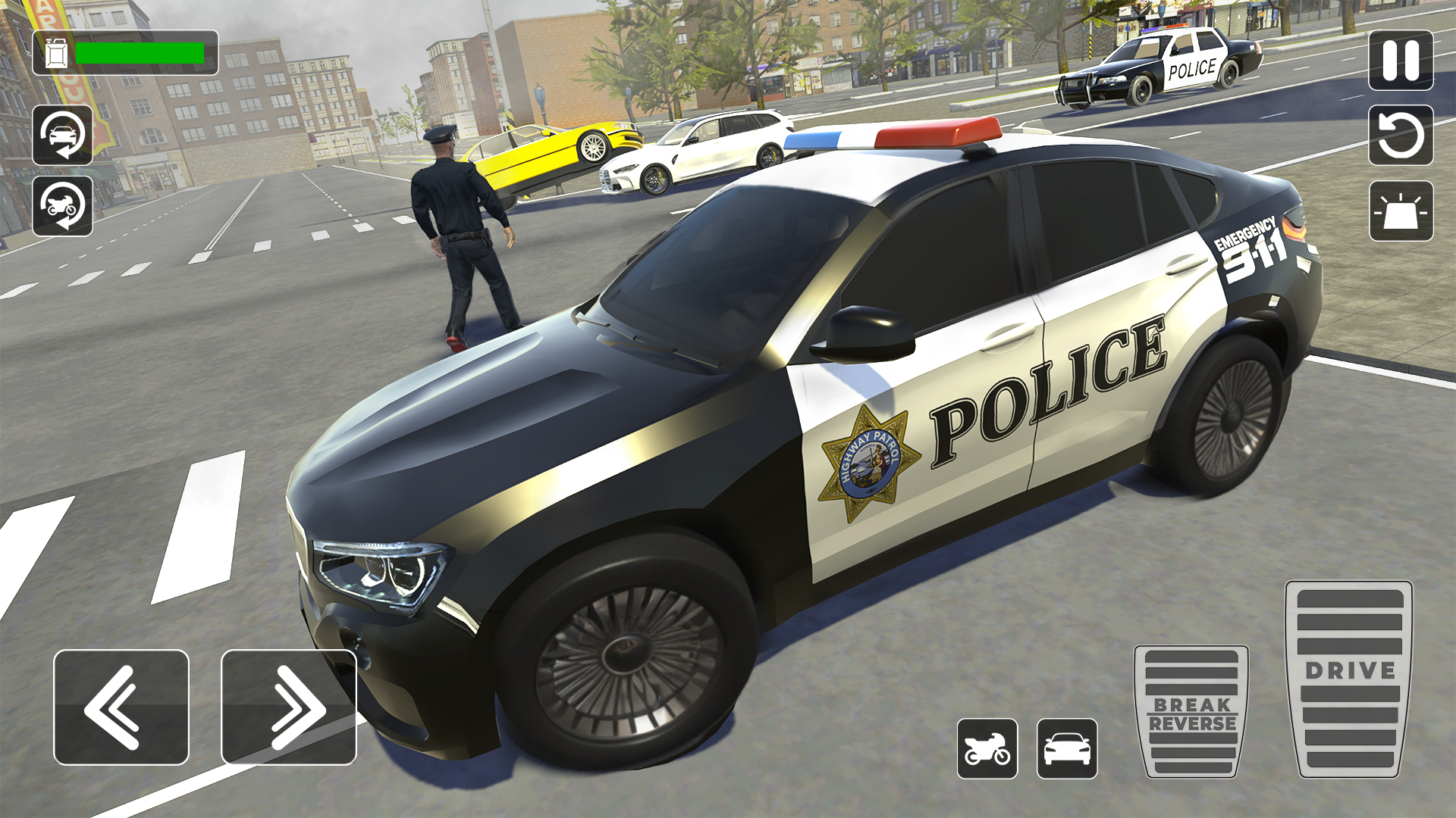 Captura de Tela do Jogo Police Chase Games: Cop Games