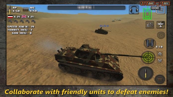 Screenshot of Attack on Tank - World War 2