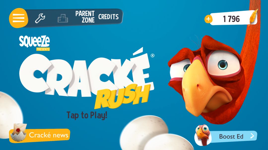 Screenshot of Cracké Rush - Free Endless Runner Game