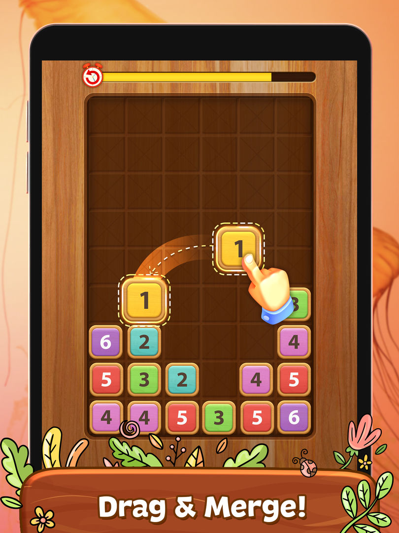 Screenshot of Merge Wood: Block Puzzle