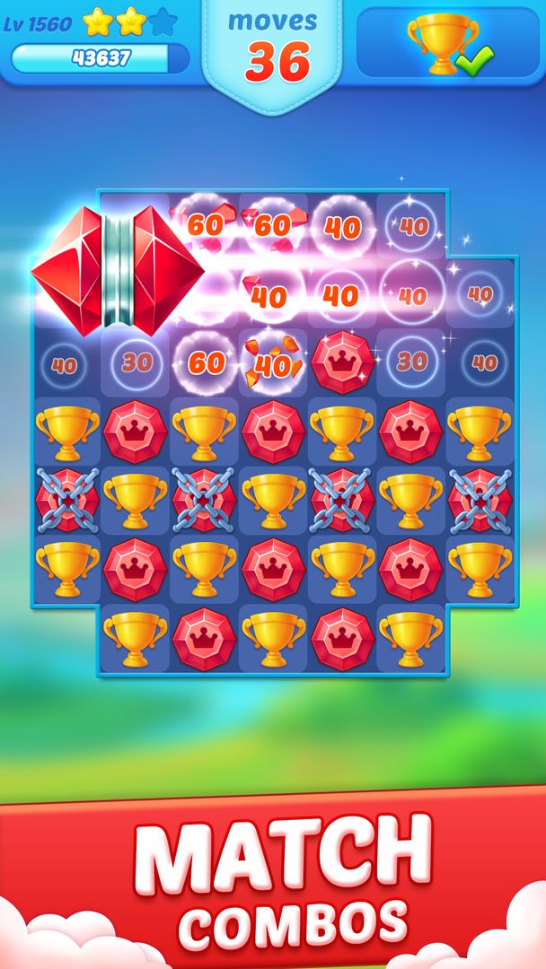 Jewel Crush™ - Match 3 Legend screenshot game
