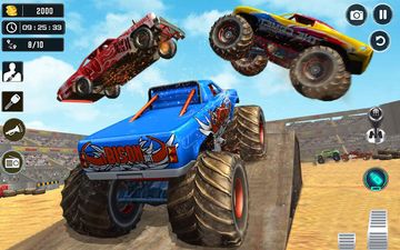 Monster Truck Stunt Truck Game Game Screenshot