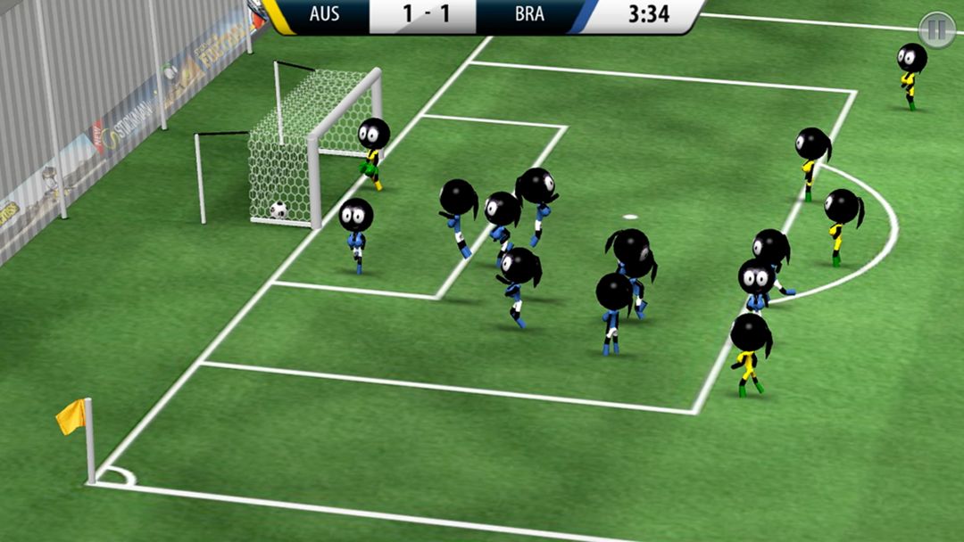 Screenshot of Stickman Soccer 2016
