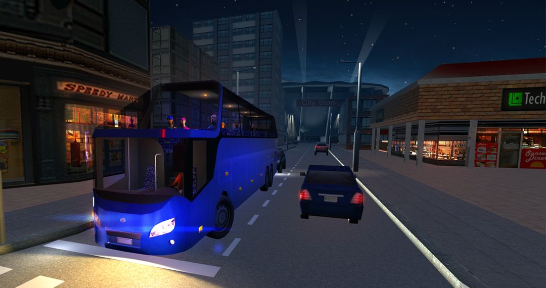 City Bus Simulator 2016 screenshot game