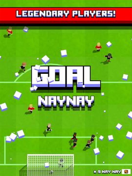 Retro Soccer Game Screenshot