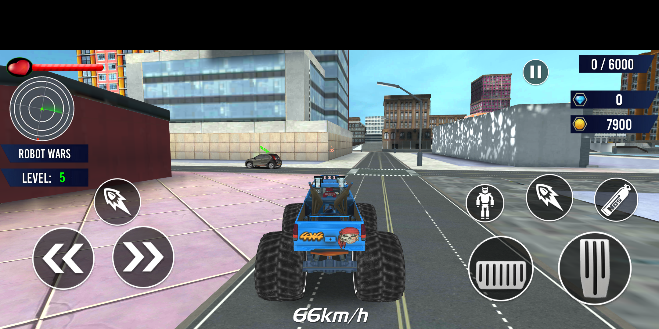 Monster Truck Robot Shark Game - Baixar APK para Android