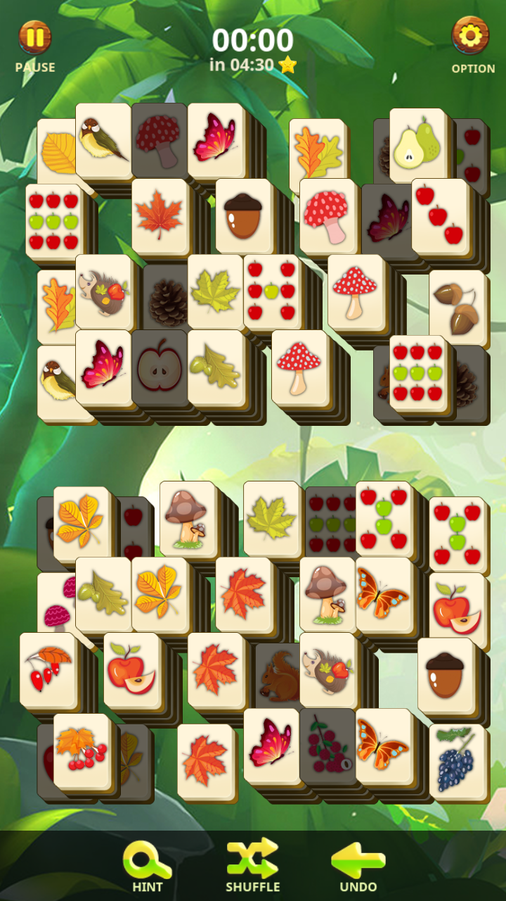 Captura de Tela do Jogo Mahjong Forest
