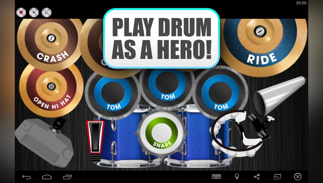 Screenshot of Virtual Drum