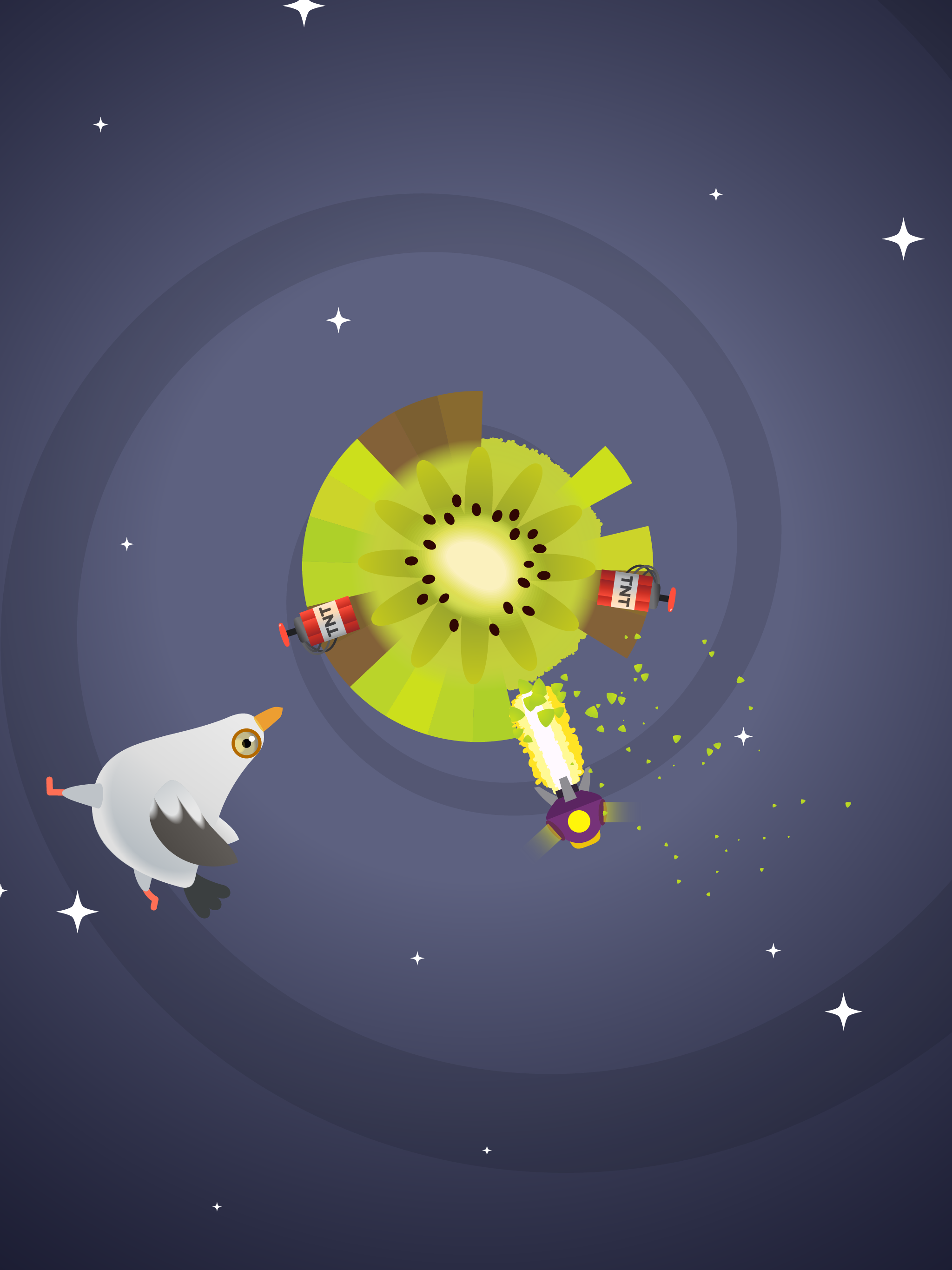 Pigeon Pop Game Screenshot