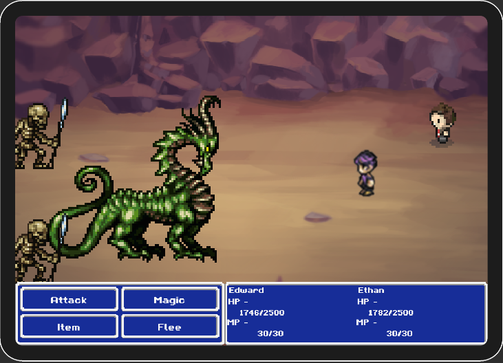RPG Classic Math Adventures Game Screenshot