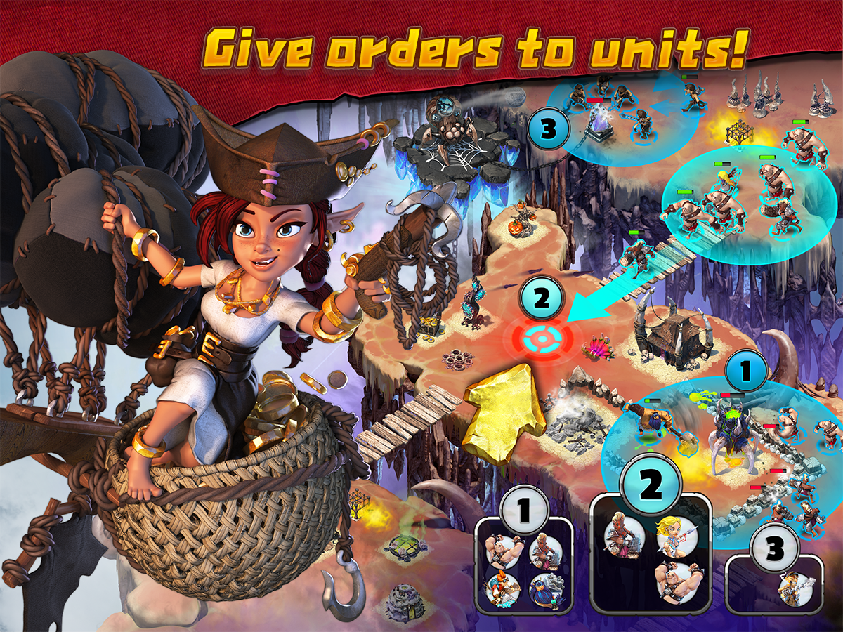 Battle Skylands: Alliances Game Screenshot