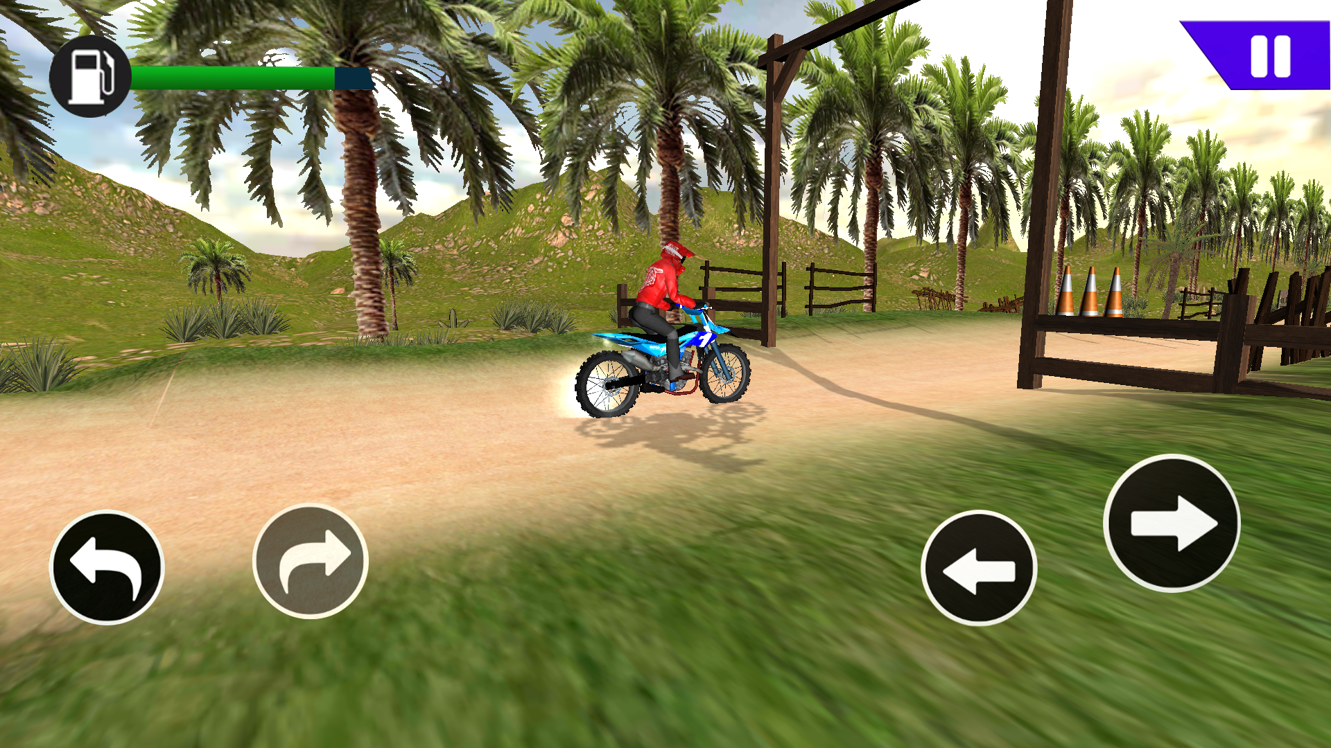 Dirt Bike - Stunts Rider Game Screenshot