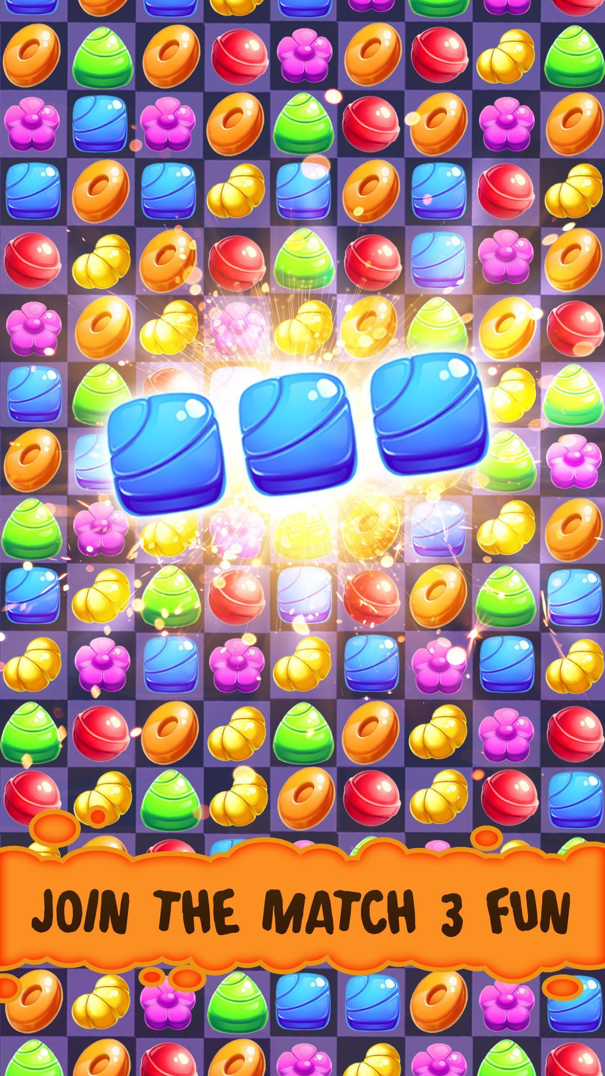 Candy Island Match 3 Game Screenshot