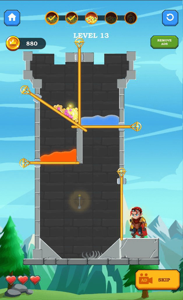 Super hero puzzle Game Screenshot