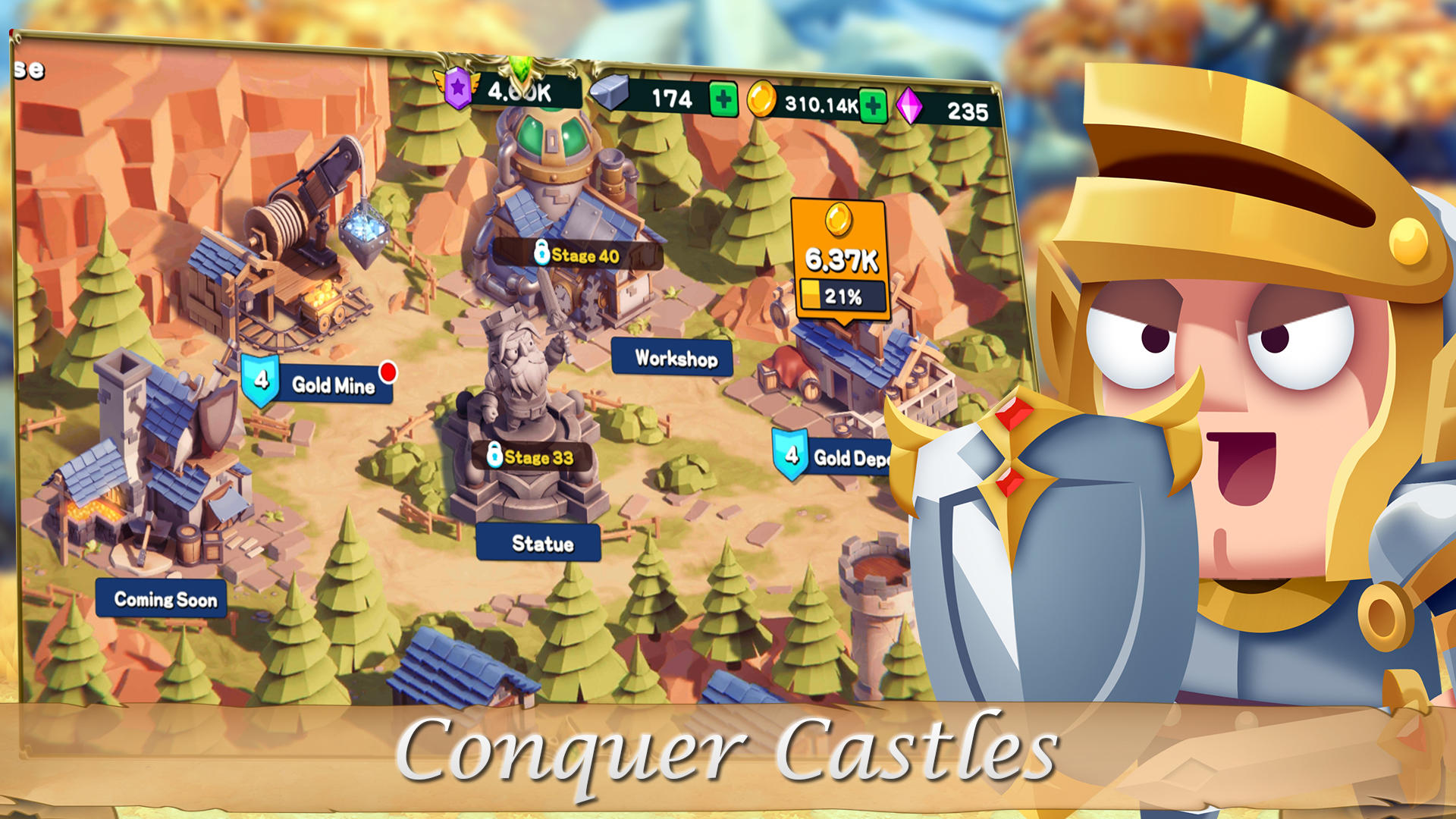 Screenshot of Battle Towers - TD Royale RPG