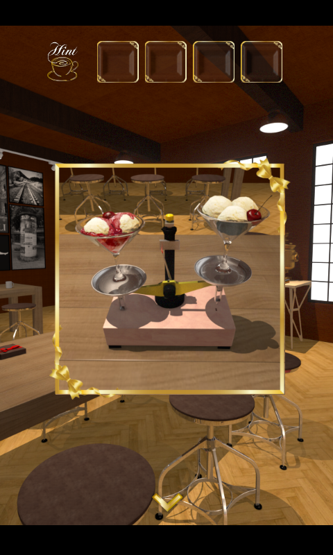 Скриншот игры 脱出ゲーム Chocolat Cafe
