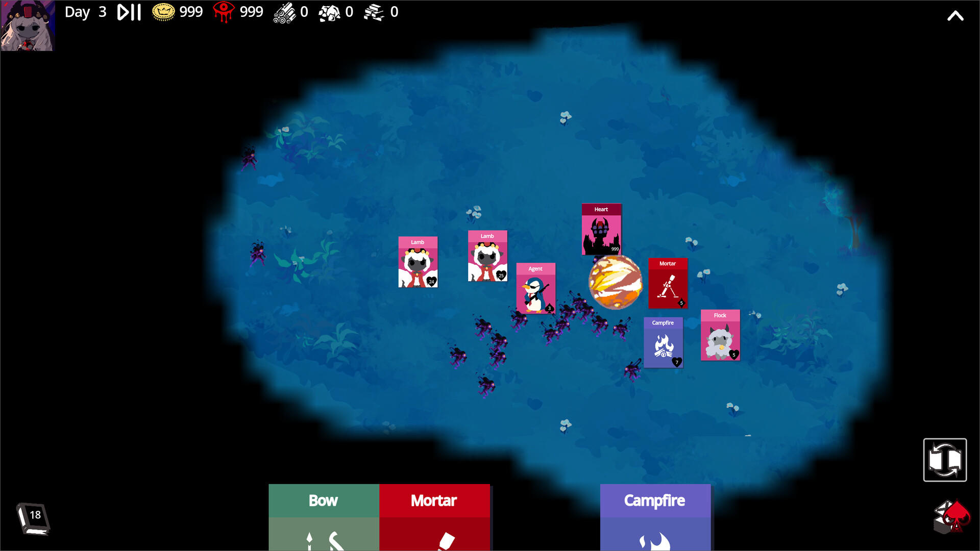 Cult&Card Game Screenshot