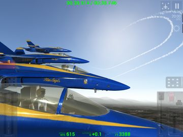 Blue Angels: Aerobatic Flight Game Screenshot