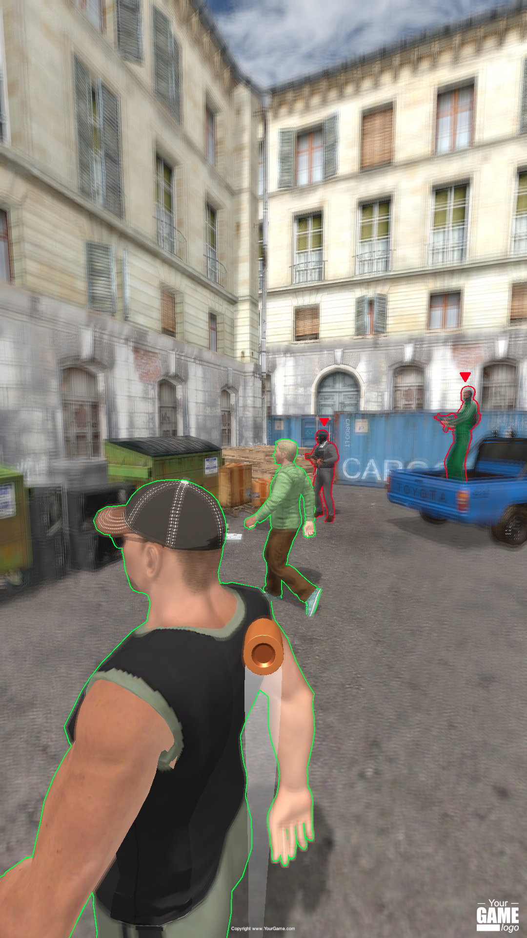 Bullet Control Game Screenshot