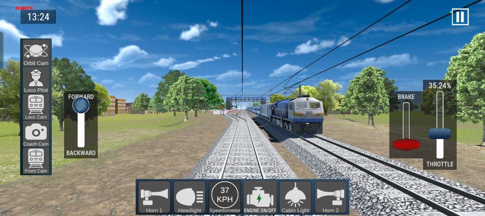 Train Simulator India Game Screenshot