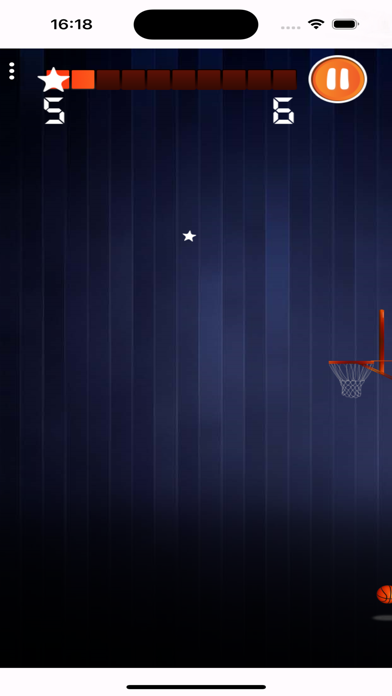 BTNv Dunk Basketball Game Screenshot