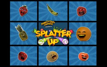 Annoying Orange: Splatter Up! Game Screenshot