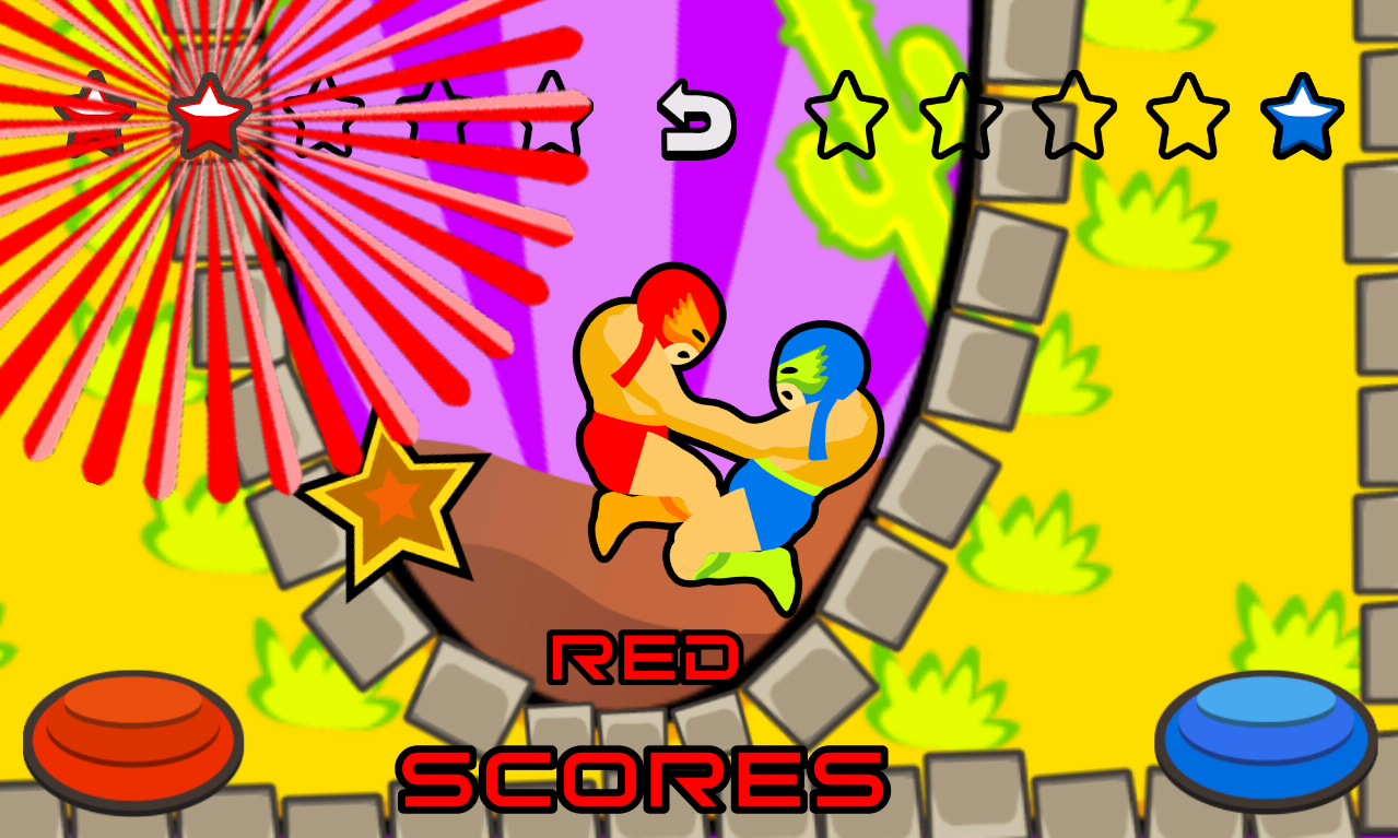 Wrestle Bounce 게임 스크린샷