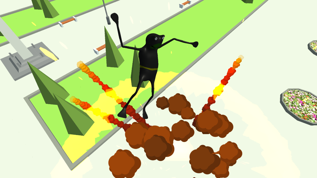 Cuplikan Layar Game Hero Frog Sandbox