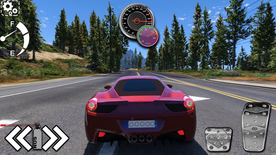 F458 Italia Driving City screenshot game