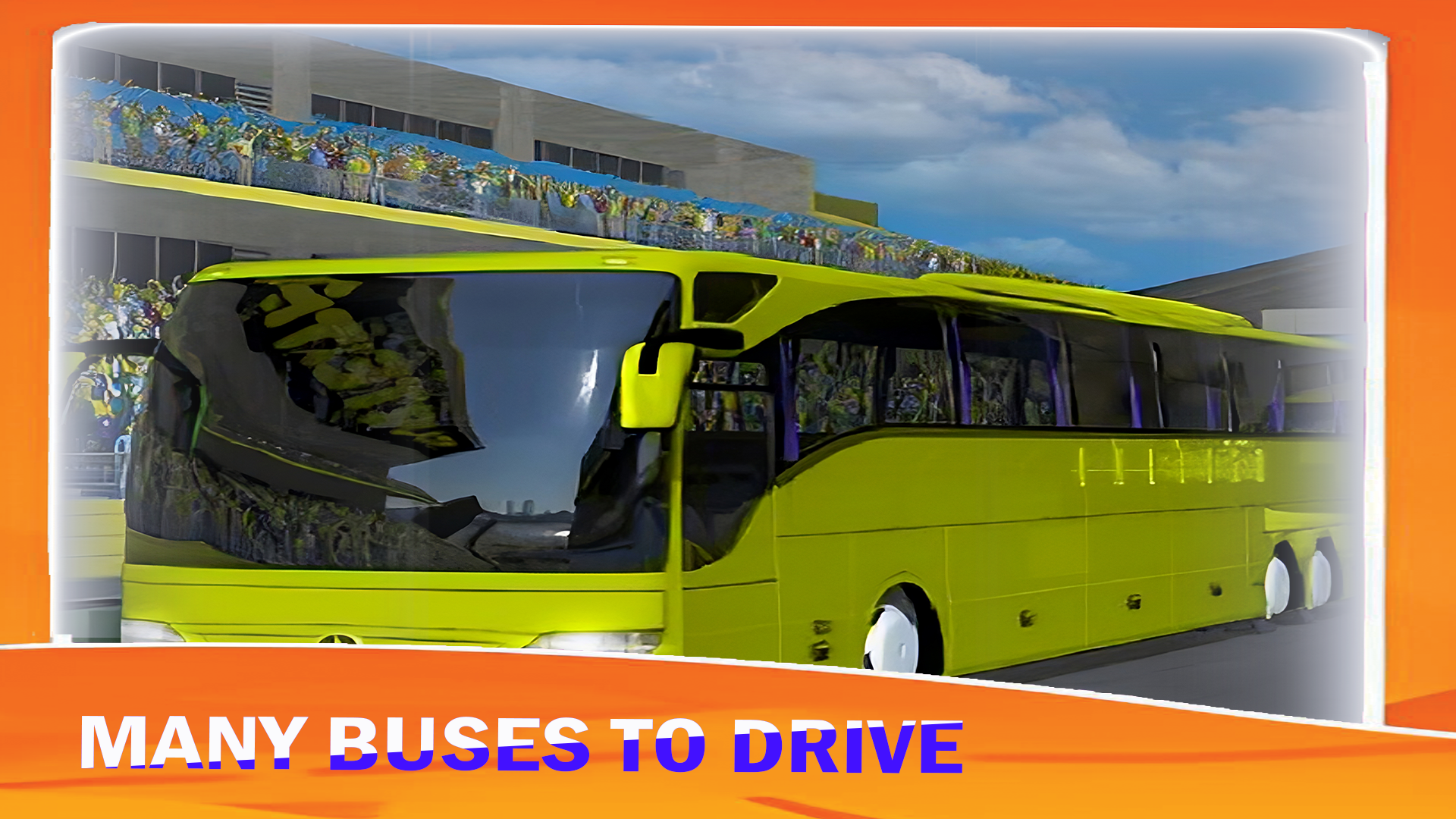 Driving School Bus Simulator Game Screenshot